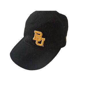 Vintage Baylor Bears BU Snapback Hat Black Underbrim NCAA College Cap Streetwear